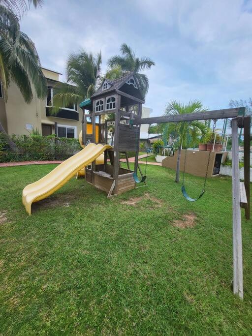 3 Rooms House At Side Of The Lagoon カンクン エクステリア 写真